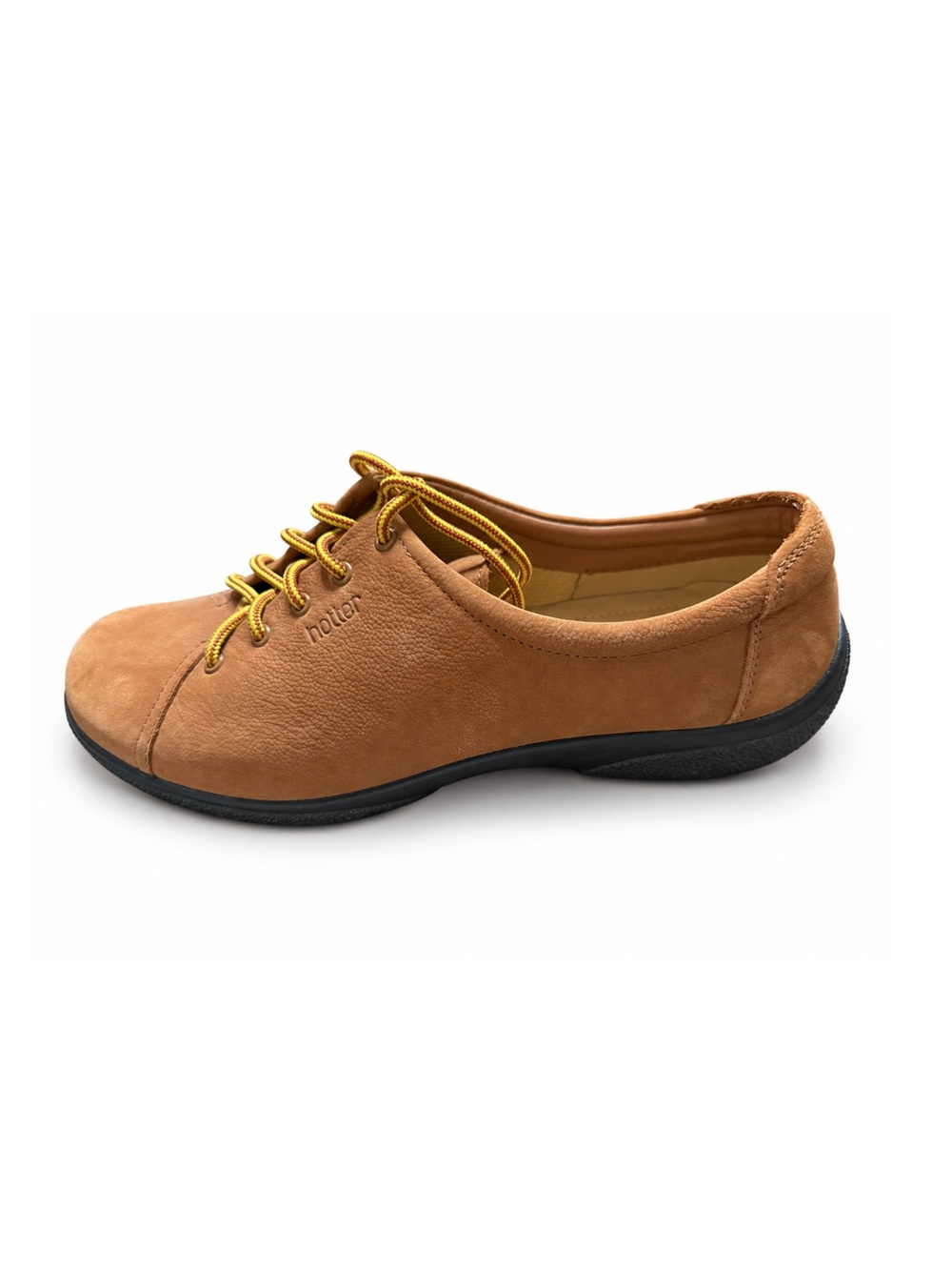 Hotter Brown Leather Lace-Up Comfort Shoes Size 9 NWOT